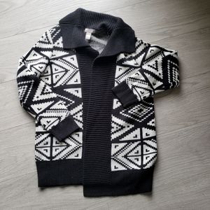 Banana Republic Chunky Geometric Cardigan EUC